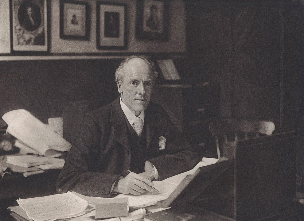 Karl Pearson. Figura de https://www.wikipedia.org